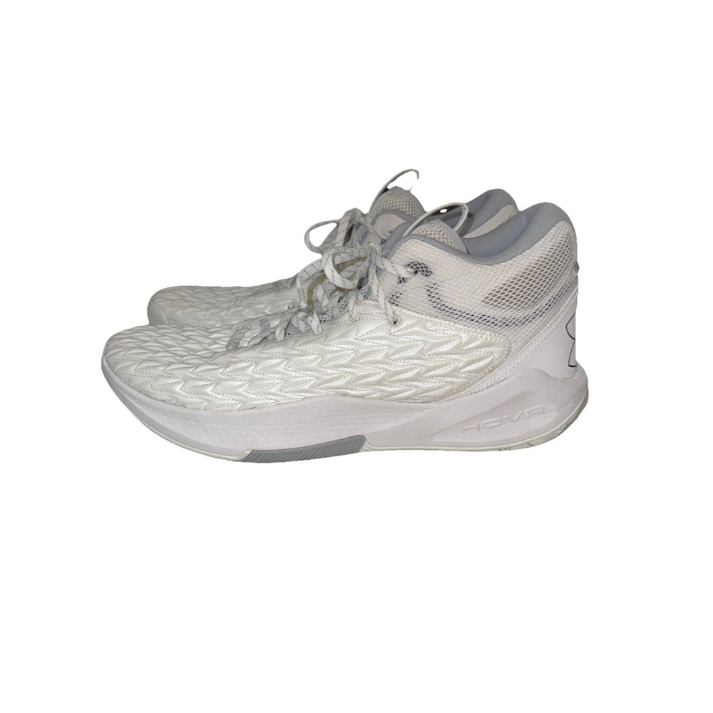 Under Armour HOVR Basketball Shoe Men's White Size 15